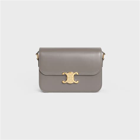 sac celine triomphe|celine triomphe classique bag.